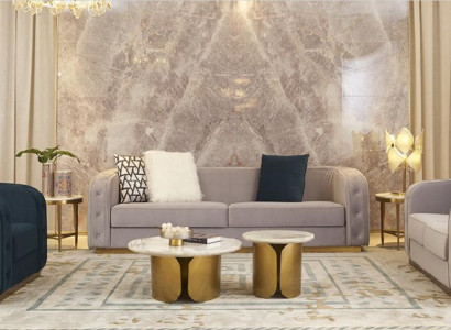 Luxus Hotel Möbel Sitzer Sofagarnitur Polster Möbel Wohnzimmer Dreisitzer Couch